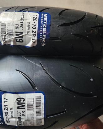 Metzeler Sportec M9 RR 120/70 17 +180/60 17