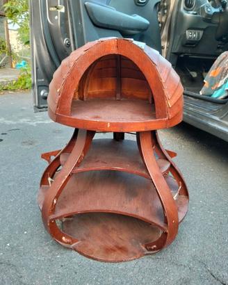 Forno a pietra riproduzione in legno