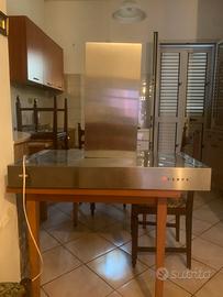 Cappa acciaio  da 90x60 tre velocità