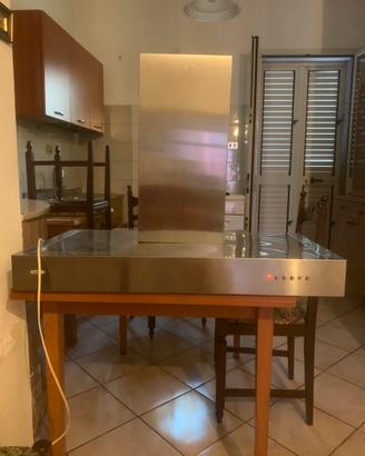 Cappa acciaio  da 90x60 tre velocità