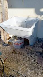 lavella con supporti in ceramica