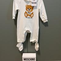 Tutina con piedini staccabili Moschino Toy 6-9mesi
