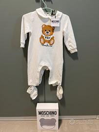 Tutina con piedini staccabili Moschino Toy 6-9mesi