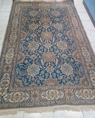 Tappeto persiano 258x152 fatto a mano