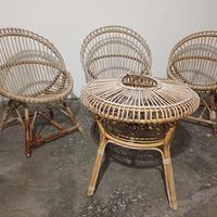 set vimini da giardino anni 60