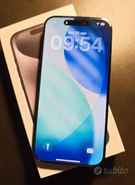 IPHONE 15 PRO 128Gb – Come NUOVO Batteria al 100%