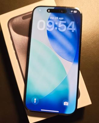 IPHONE 15 PRO 128Gb – Come NUOVO Batteria al 100%