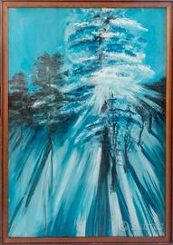 Eva Ulian, Il bosco incantato 100x70 cm