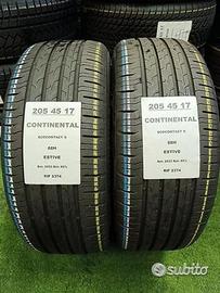 2 gomme 205 45 17 CONTINENTAL RIF2374