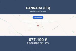 Immobile in asta di 4119 m² a Cannara