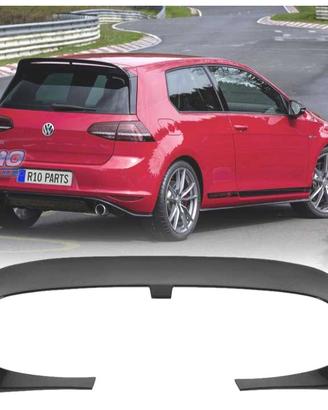 SPOILER ALETTONE VOLKSWAGEN VW GOLF 7 7.5 LOOK CLU