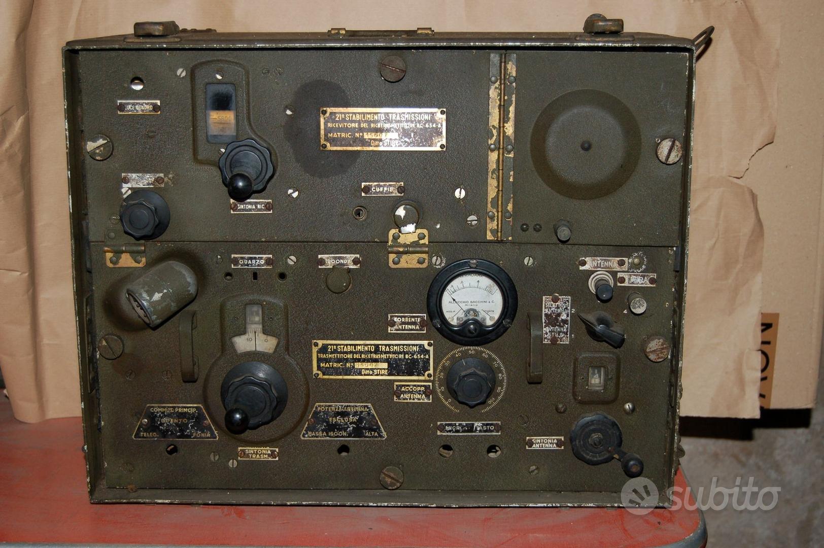 Radio Receiver and Transmitter (military) BC654A Collezionismo In