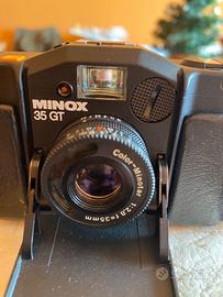 MINOX 35GT CON CUSTODIA +FLASH ORIGINALE