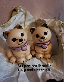 coppia Gattini thun bauli più pezzi disponibili 