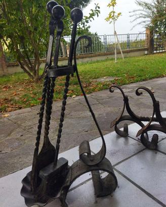 set da caminetto