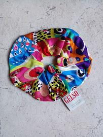 Scrunchie nuovo in seta