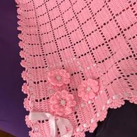 copertine di cotone ad uncinetto 