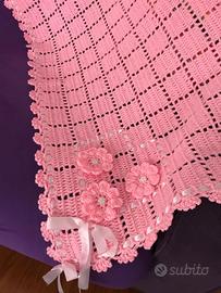 copertine di cotone ad uncinetto 