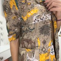 Camicia Vintage Oversize Bruno Crepaldi - Fantasia