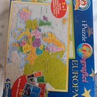 Europa - i puzzle geografici Clementoni 