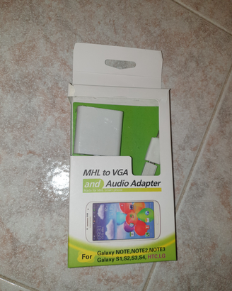 Adattatore audio e video da smartphone a pc