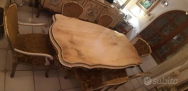 Tavolo della Silik in stile barocco veneziano