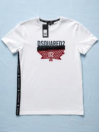 MAGLIETTA DSQUARED2  BIANCA 🤍
