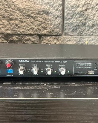 KARMA MMX-54ZM – Mixer Matrix 4 Zone Professionale