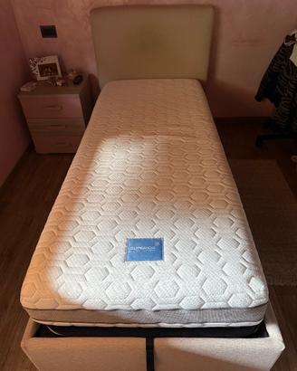 Letto con contenitore senza materasso