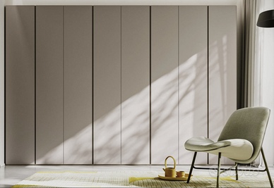 Armadio battente 8 ante L 372 × H 257 cm