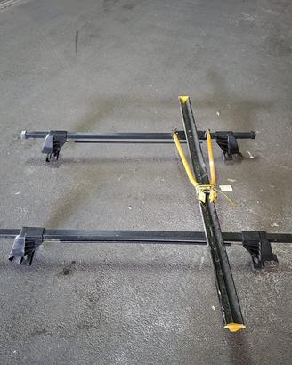 Barre portatutto da tetto+Portabici+ antifurto