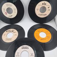 lotto 5 dischi vinile 45 promo juke box