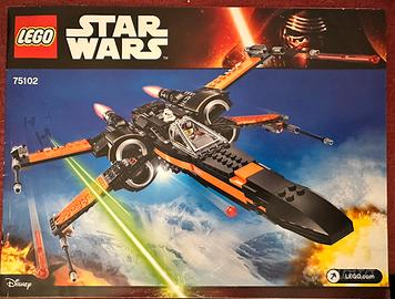 75102 LEGO Star Wars Poe's X-wing Fighter + suppor