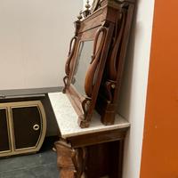 Lotto divano con Consolle e 2 specchiere  impero