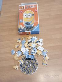 Minions M3 puzzle 3D