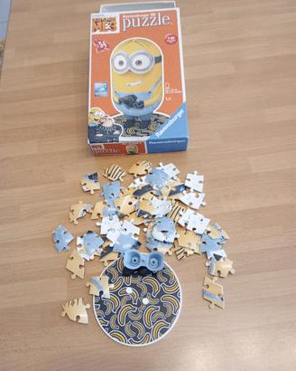 Minions M3 puzzle 3D
