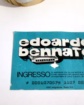 Biglietto concerto "EDOARDO BENNATO - 1980"