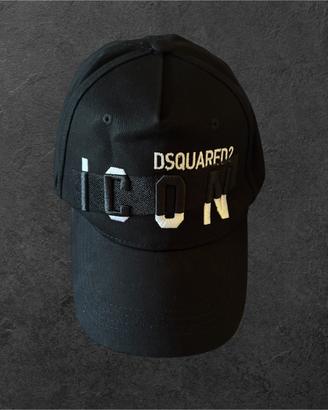 Cappello Dsquared2 ICON Nero con cartellino