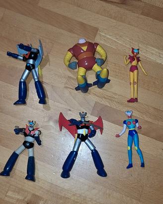 6 action figure serie mazinga zeta
