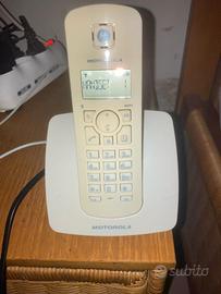 Telefono Cordless Motorola C401E Grigio