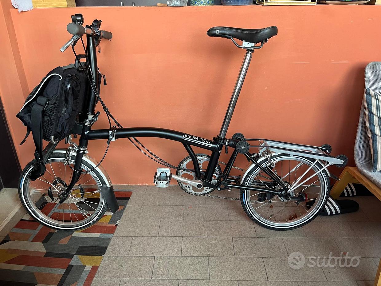 Brompton Electric Bici Pieghevole Inglese Brompton Usata