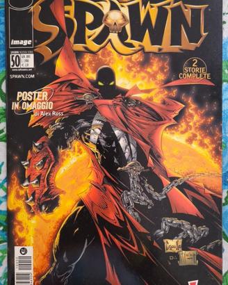Spawn 50 Cult Comics Panini McFarlane Poster