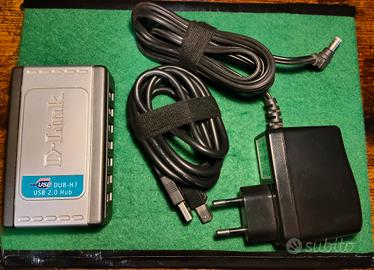HUB USB 2.0 D-Link DUB-H7 a 7 porte