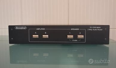 SELETTORE STEREO PER AMLIFICATORI/DIFFUSORI