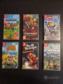 Giochi vari Nintendo switch 