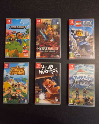 Giochi vari Nintendo switch 
