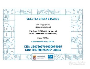 Villetta torre Lapillo lontano dal caos