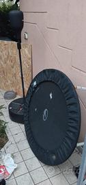 Trampolino + Punching ball Decathlon