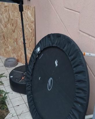 Trampolino + Punching ball Decathlon