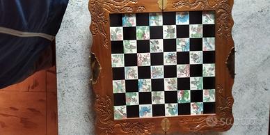 SCACCHIERA orientale in legno